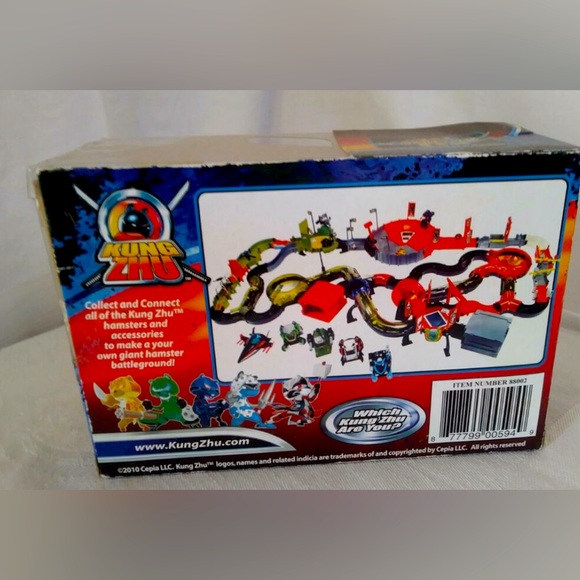 NWT NIB Kung Zhu Zhu Pet Battle Hamster Rock'o Rocko Special Forces Toy Retired - Picture 4 of 4